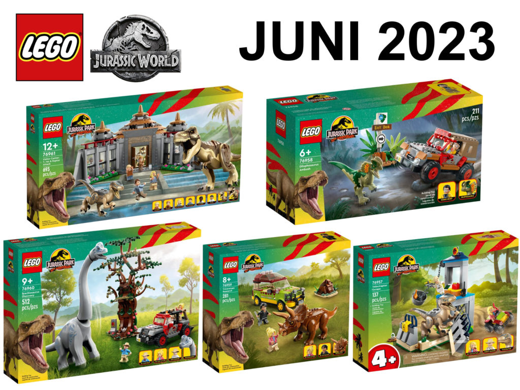 LEGO Jurassic World Neuheiten Juni 2023 - Brickzeit
