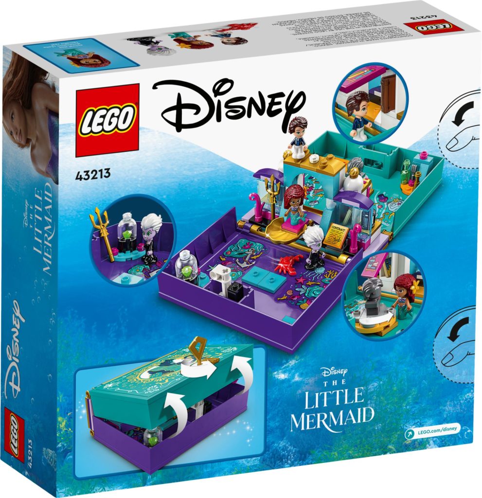 LEGO Disney 43213 Die kleine Meerjungfrau – Märchenbuch | ©LEGO Gruppe