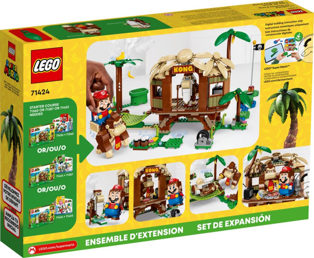 LEGO Super Mario 71424 Donkey Kongs Baumhaus – Erweiterungsset | ©LEGO Gruppe