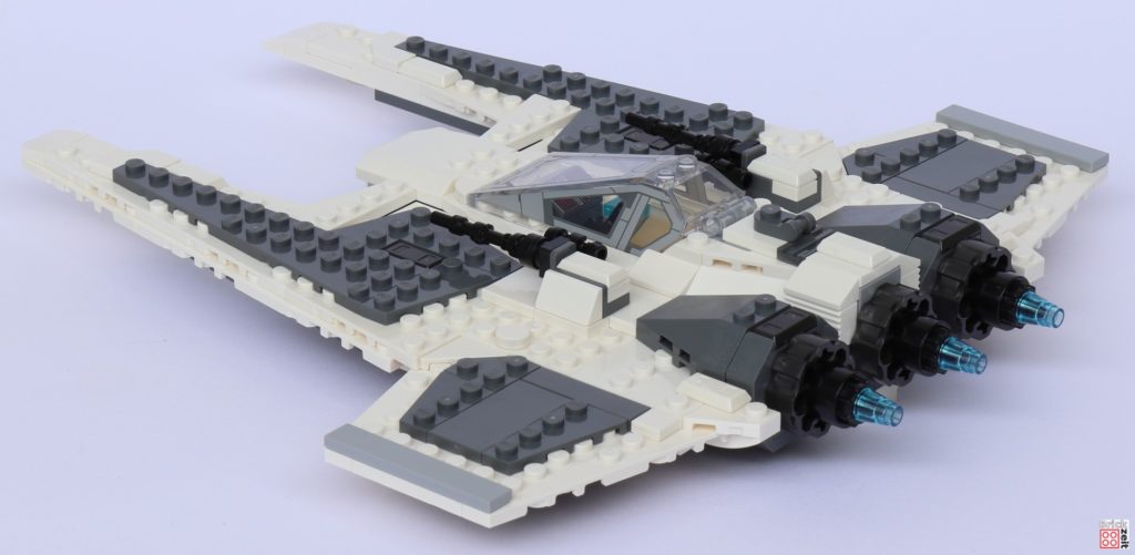 LEGO 7348 - Mandalorian Fang Fighter, links-hinten | ©Brickzeit