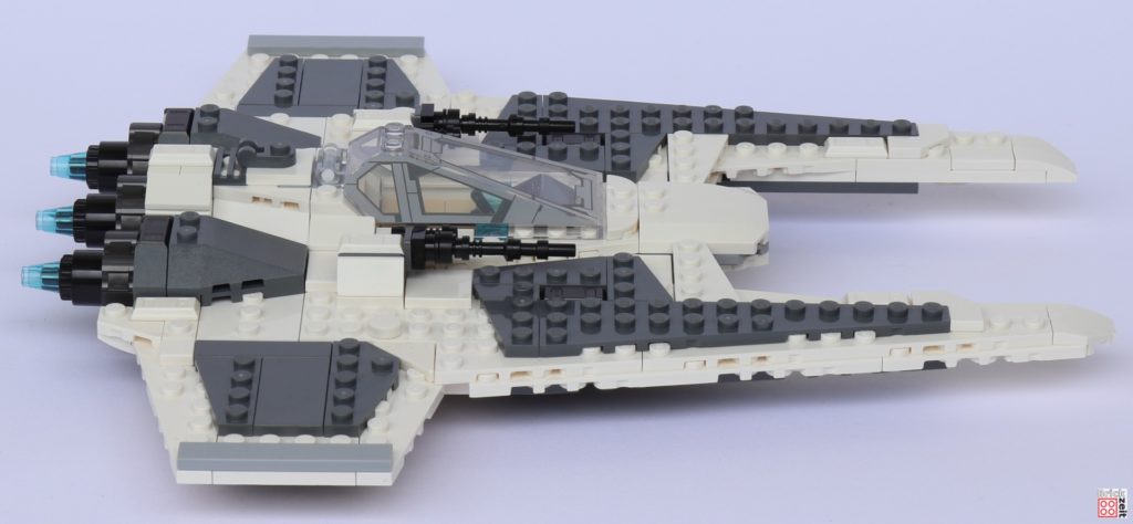 LEGO 7348 - Mandalorian Fang Fighter, rechte Seite | ©Brickzeit