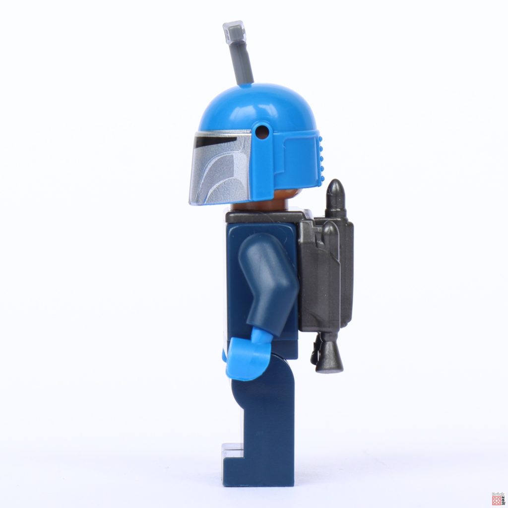 LEGO 75348 - Mandalorianischer Fleetcommander, linke Seite | ©Brickzeit