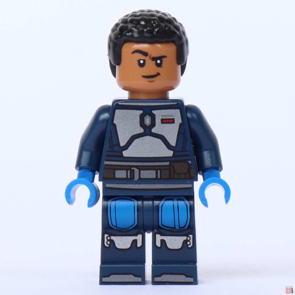 LEGO 75348 - Mandalorianischer Fleetcommander mit Haarteil, alternatives Gesicht | ©Brickzeit