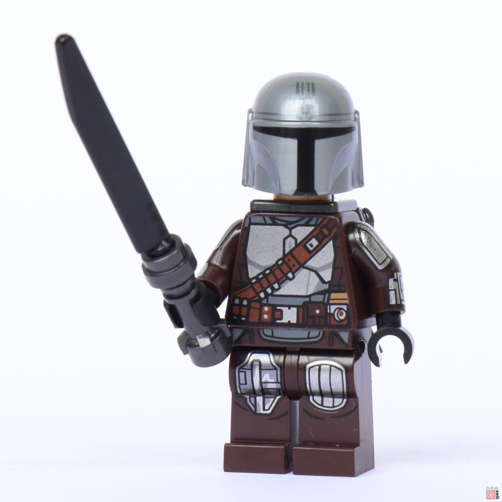 LEGO 75348 - The Mandalorian (Din Djarin) in Beskar-Rüstung und mit Dunkelschwert | ©Brickzeit