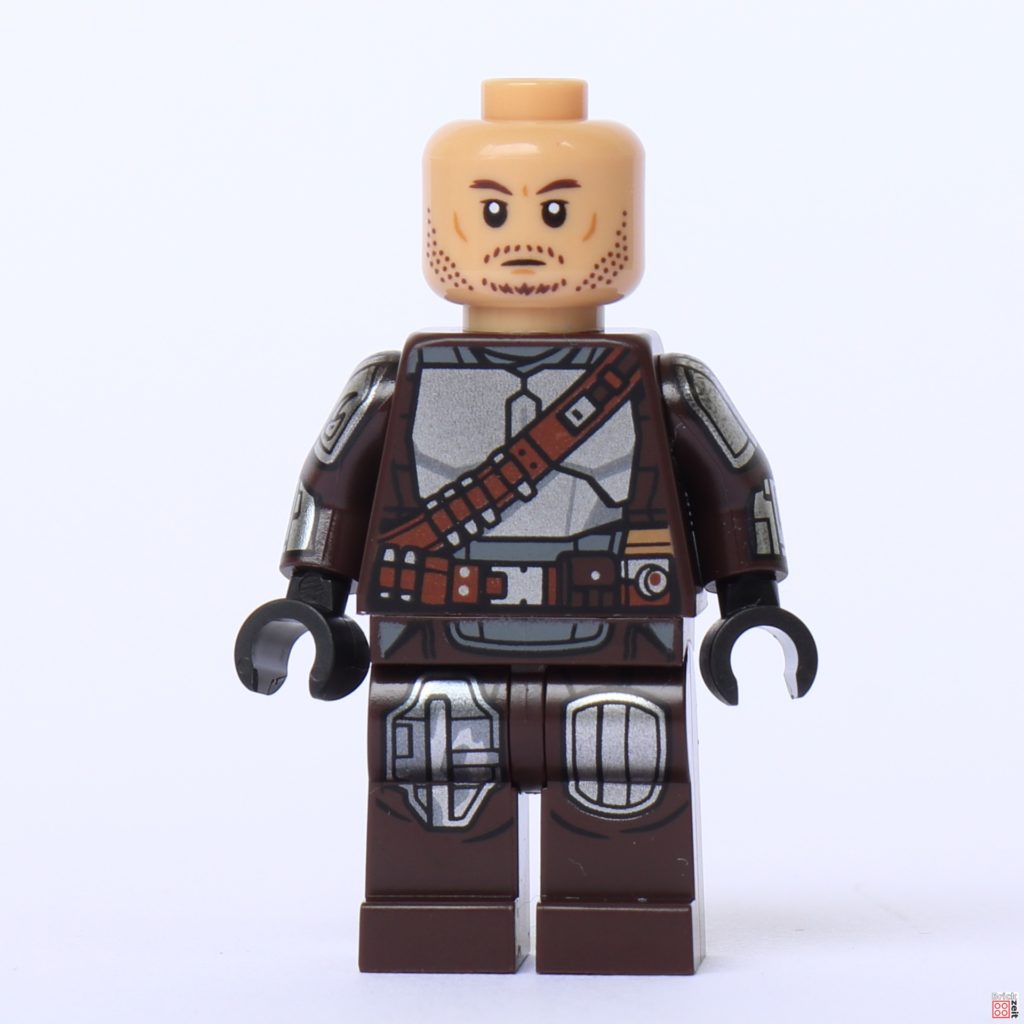 LEGO 75348 - Din Djarin ohne Helm, Vorderseite | ©Brickzeit