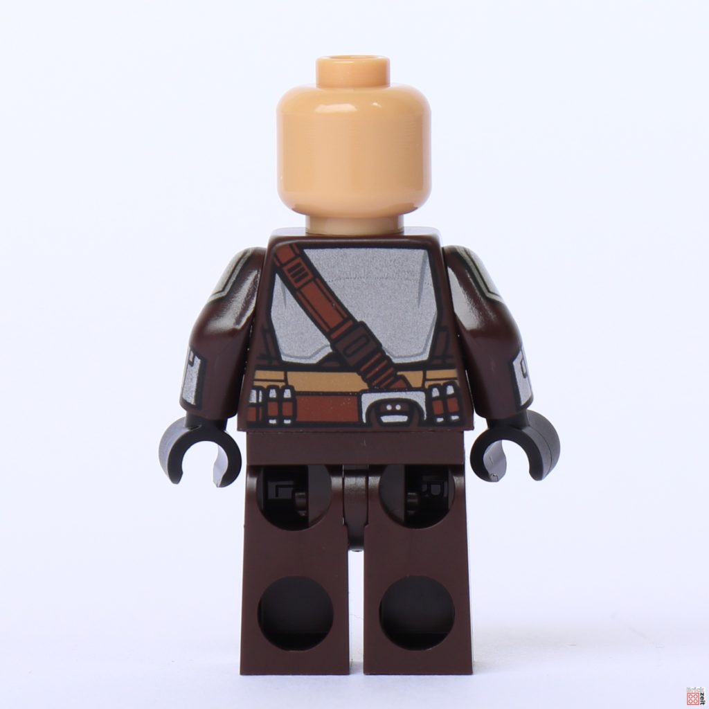 LEGO 75348 - Din Djarin ohne Helm, Rückseite | ©Brickzeit