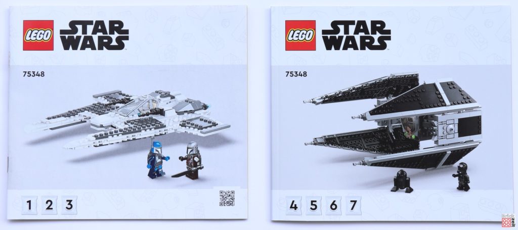 LEGO 75348 - Bauanleitungen für Fang Fighter und TIE-Interceptor | ©Brickzeit