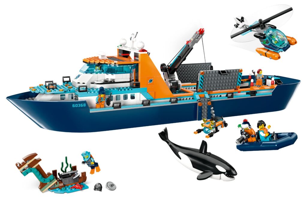 LEGO City 60368 Arktis-Forschungsschiff | ©LEGO Gruppe