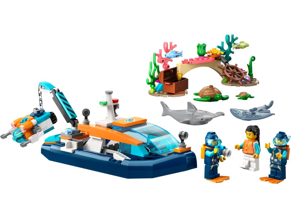 LEGO City 60377 Meeresforscher-Boot | ©LEGO Gruppe