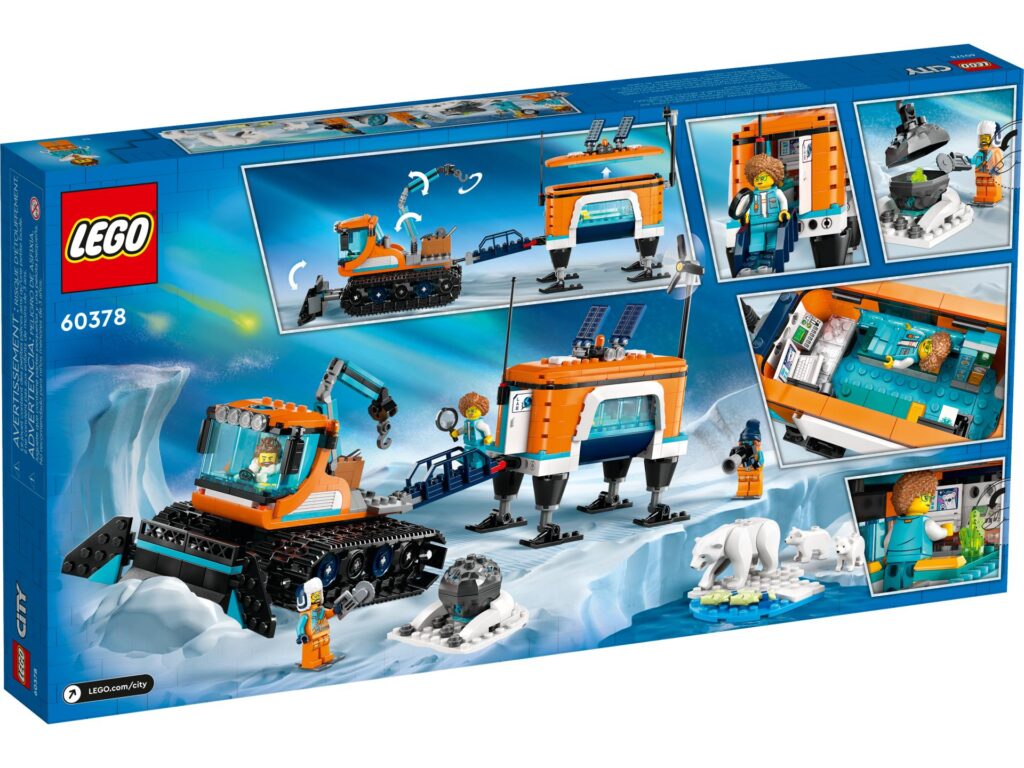 LEGO City 60378 Arktis-Schneepflug mit mobilem Labor | ©LEGO Gruppe