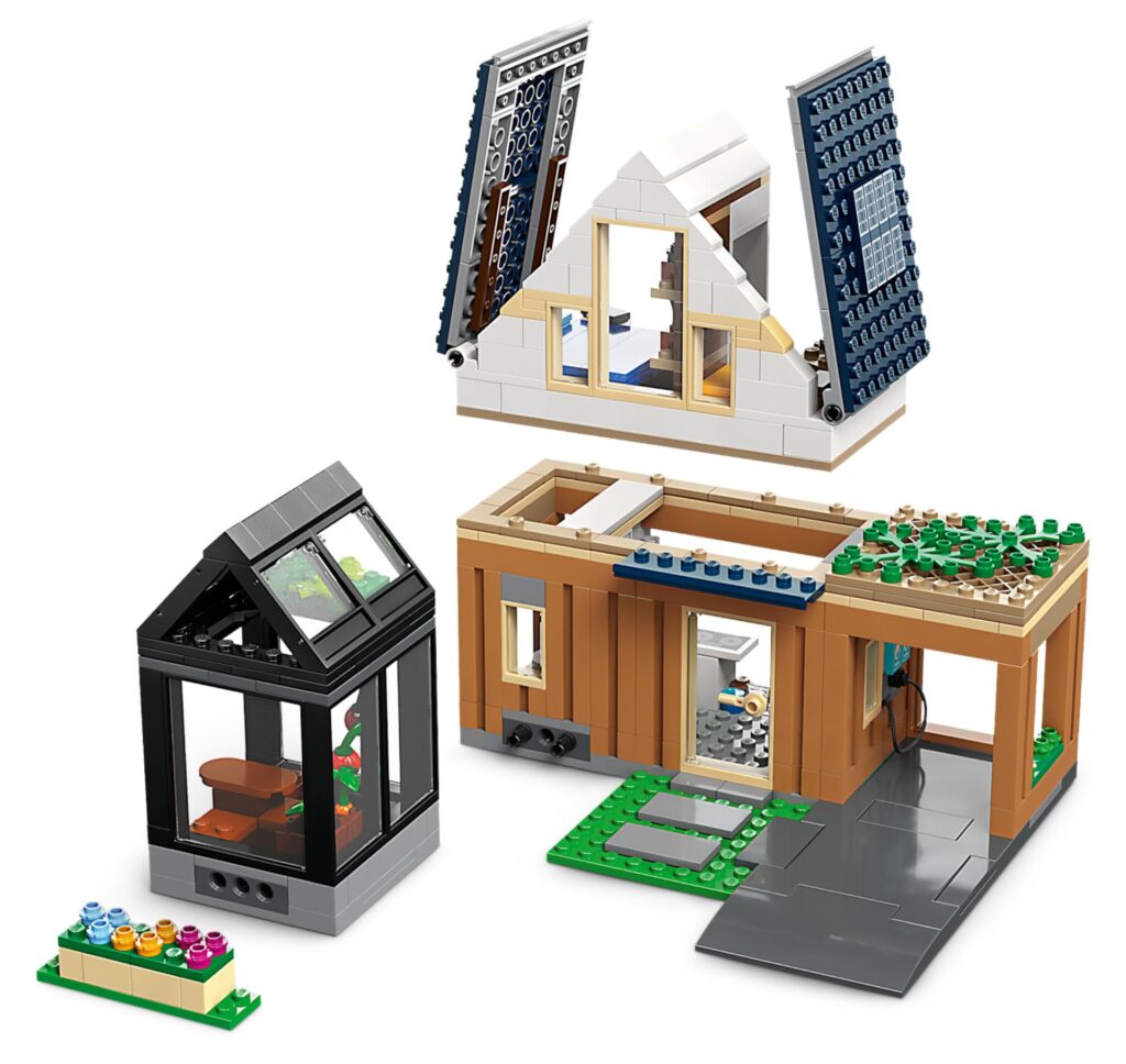 LEGO City 60398 Familienhaus mit Elektroauto | ©LEGO Gruppe