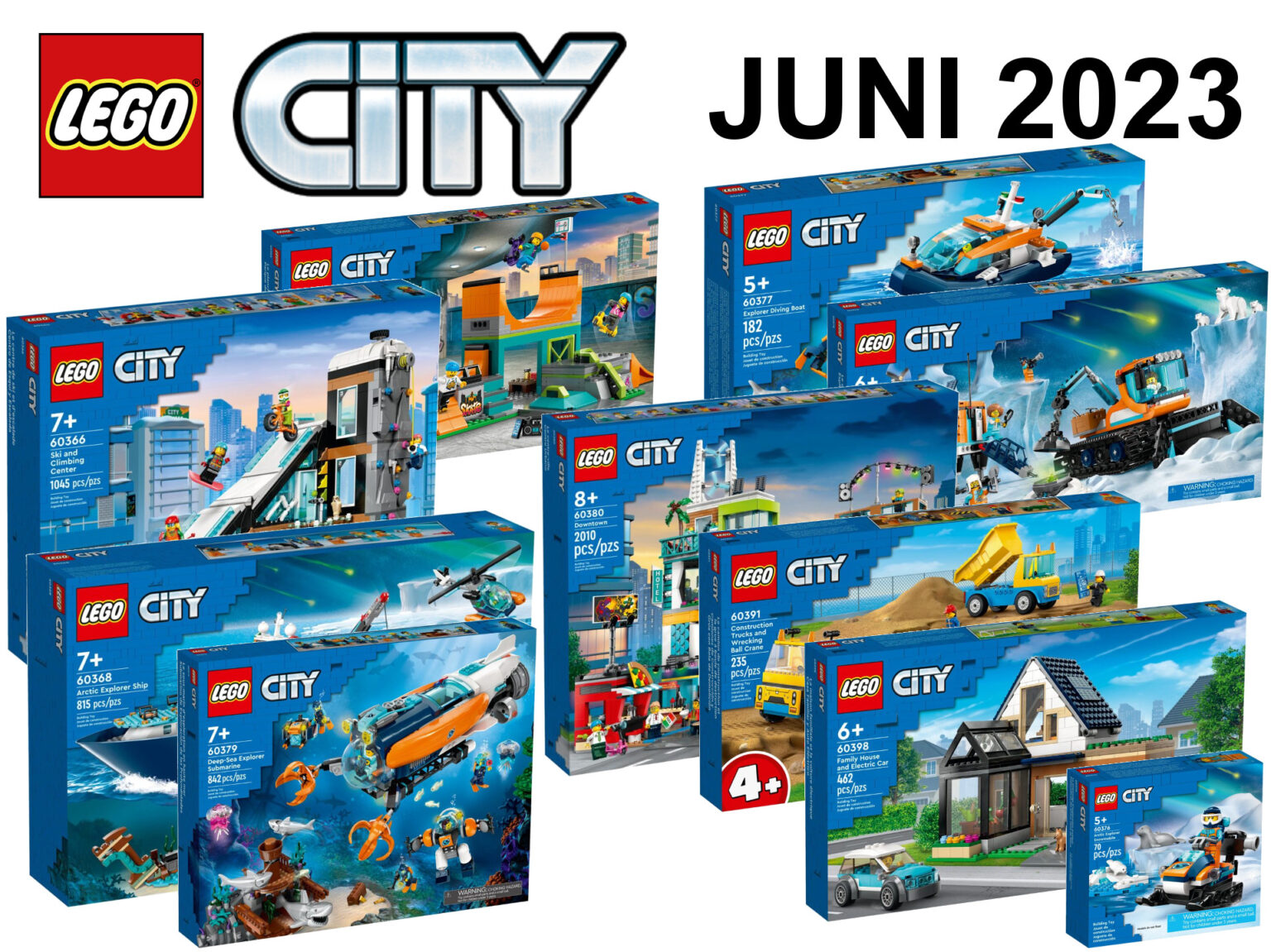 LEGO City Neuheiten Juni 2023 Brickzeit