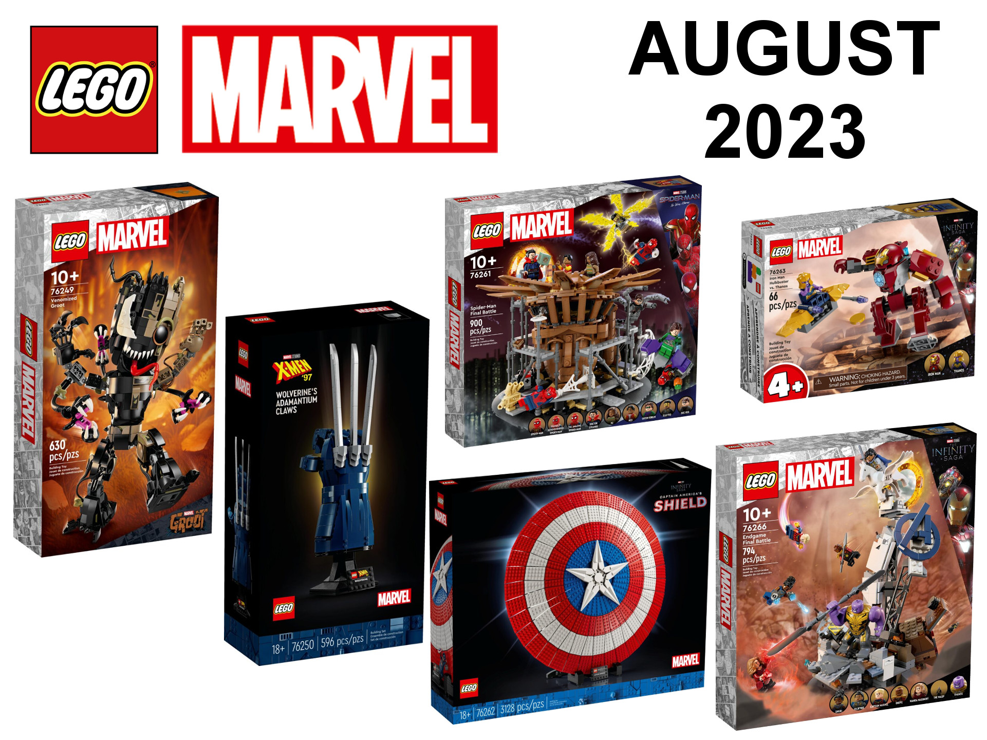 LEGO Marvel Neuheiten August 2023 - Update - Brickzeit