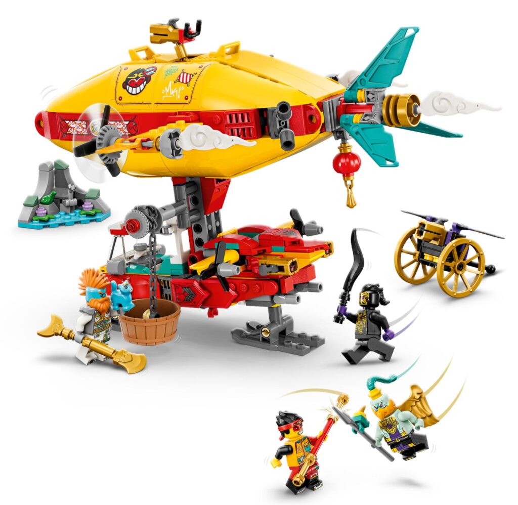 LEGO Monkie Kid 80046 Monkie Kids Wolkenschiff | ©LEGO Gruppe