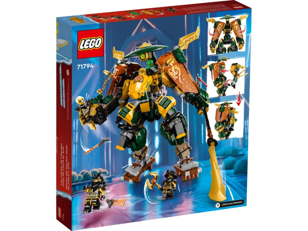 LEGO NINJAGO 71794 Lloyds und Arins Training-Mechs | ©LEGO Gruppe