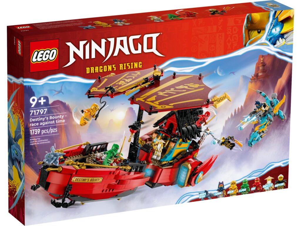LEGO NINJAGO 71797 Ninja-Flugsegler im Wettlauf mit der Zeit | ©LEGO Gruppe