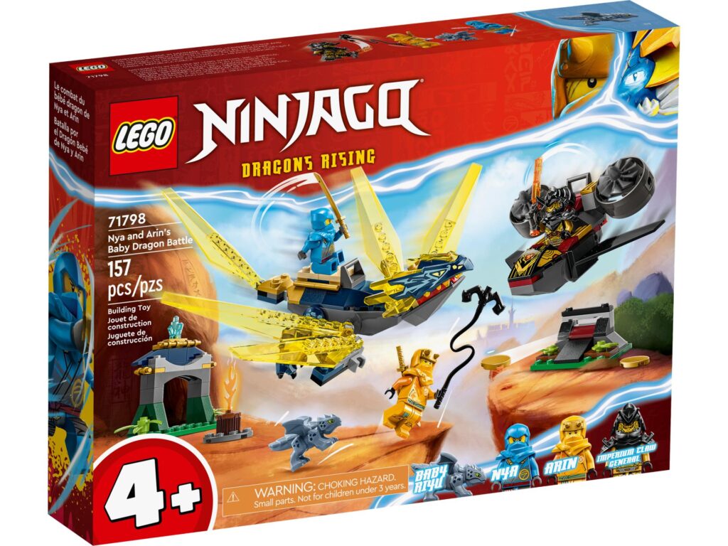 LEGO NINJAGO 71798 Duell zwischen Nya und Arins Babydrachen | ©LEGO Gruppe