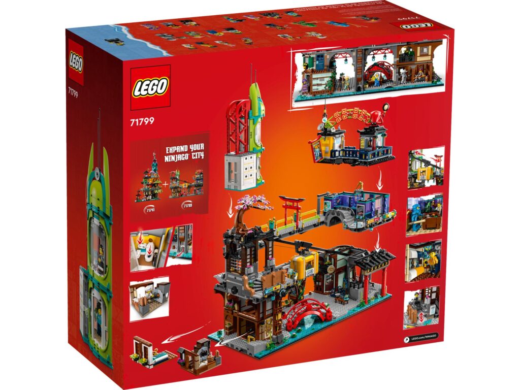 LEGO NINJAGO 71799 Die Märkte von NINJAGO City | ©LEGO Gruppe