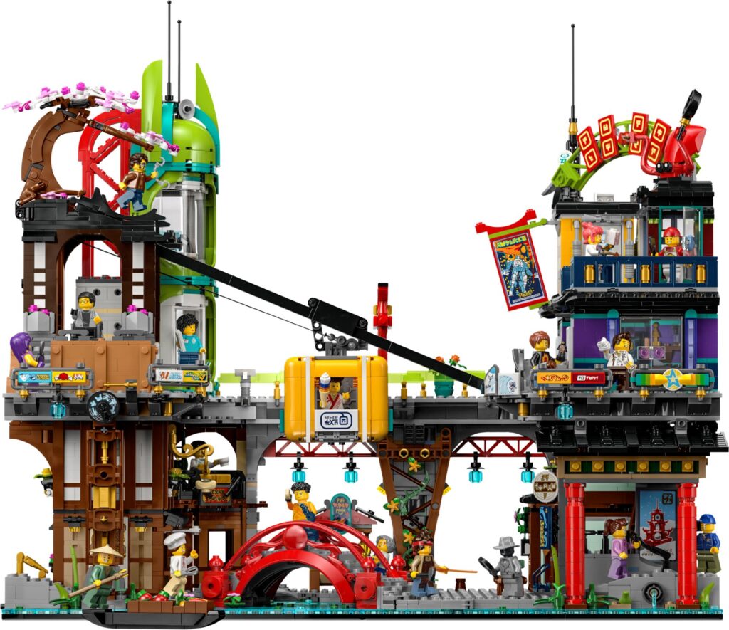 LEGO NINJAGO 71799 Die Märkte von NINJAGO City | ©LEGO Gruppe