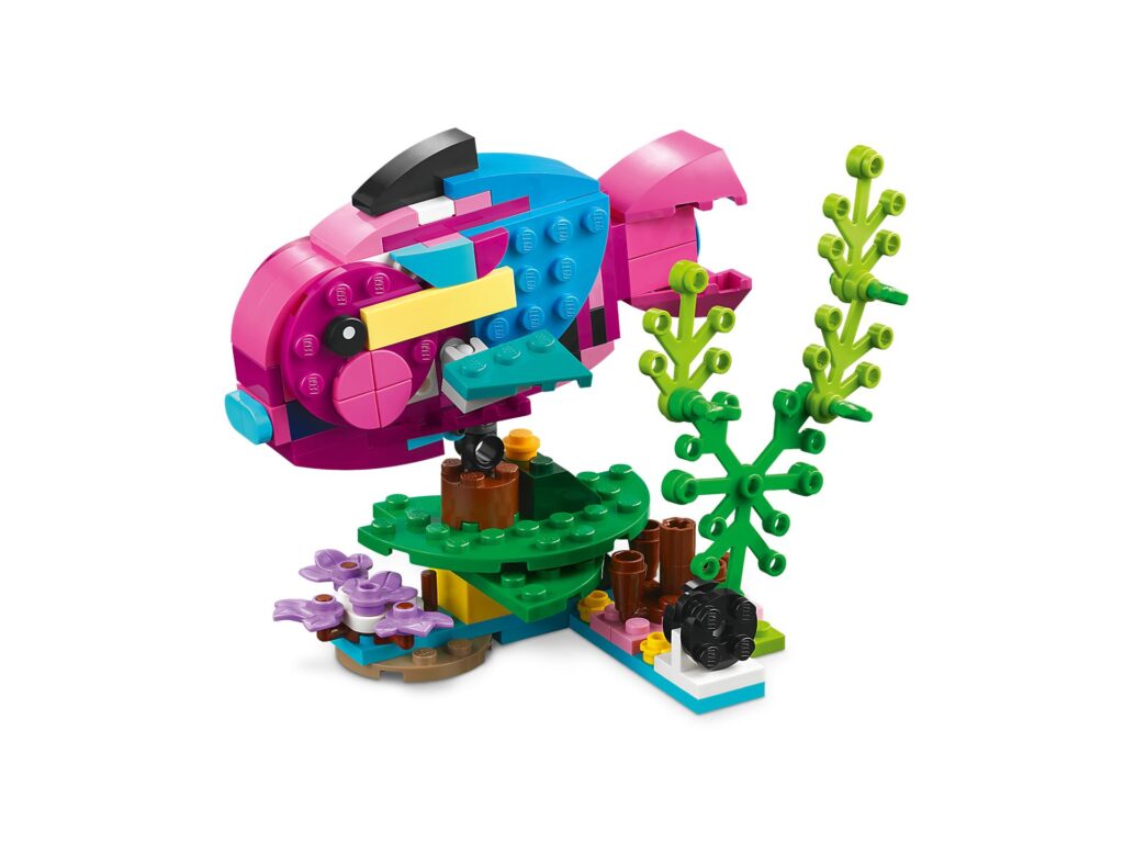 LEGO Creator 3-in-1-Sets 31144 Exotischer pinkfarbener Papagei | ©LEGO Gruppe