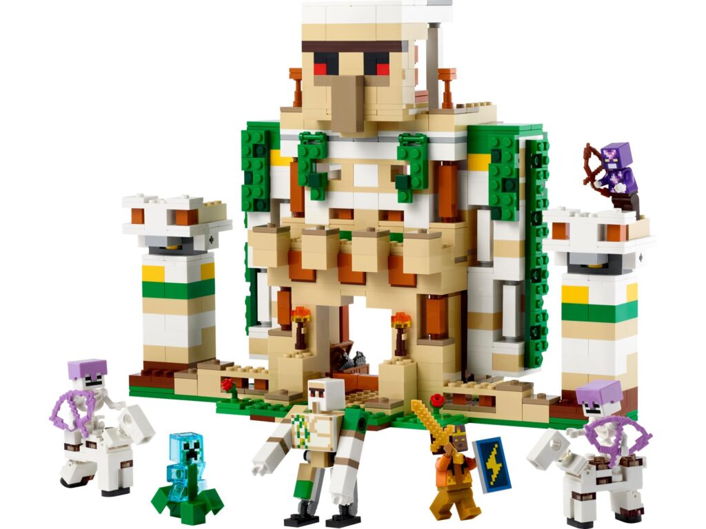 LEGO Minecraft 21250 Die Eisengolem-Festung | ©LEGO Gruppe
