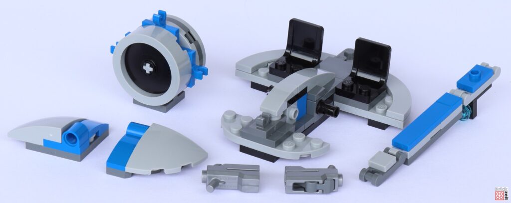 LEGO 75359 - kleines Kanonenboot im Bau | ©Brickzeit