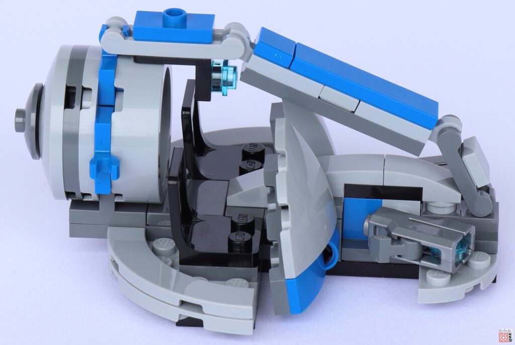 LEGO 75359 - kleines Kanonenboot, rechte Seite | ©Brickzeit