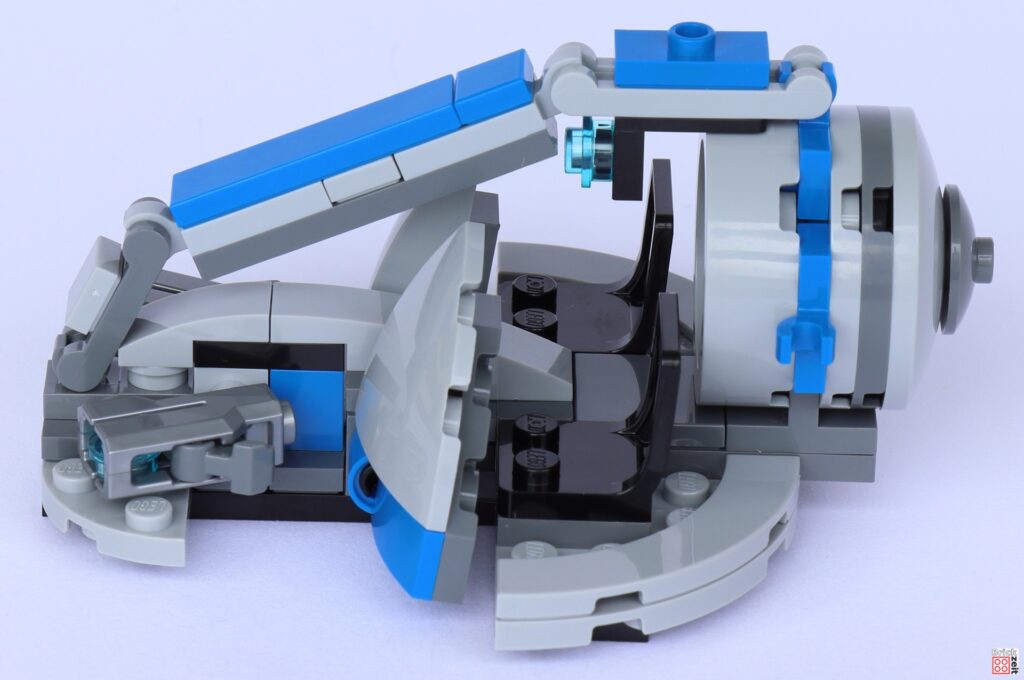 LEGO 75359 - kleines Kanonenboot, linke Seite | ©Brickzeit