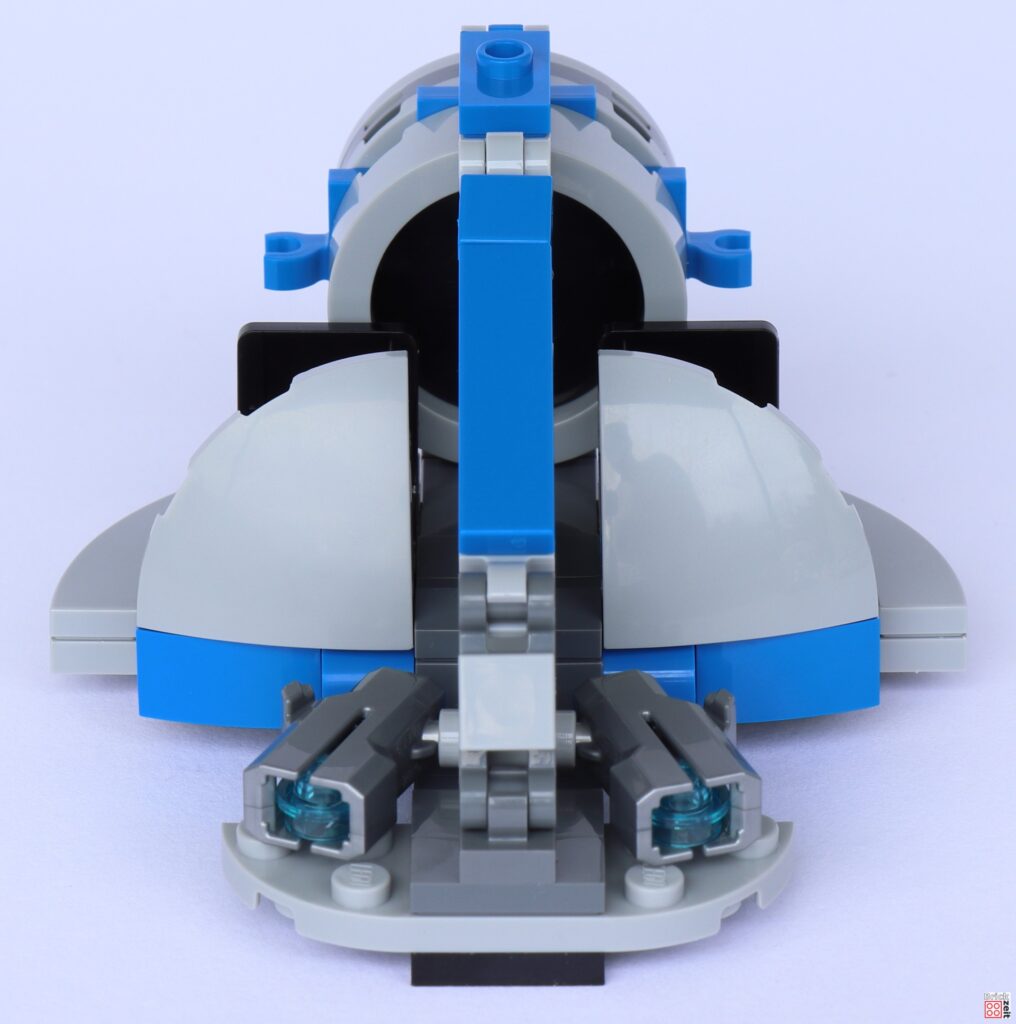 LEGO 75359 - kleines Kanonenboot, Vorderseite | ©Brickzeit
