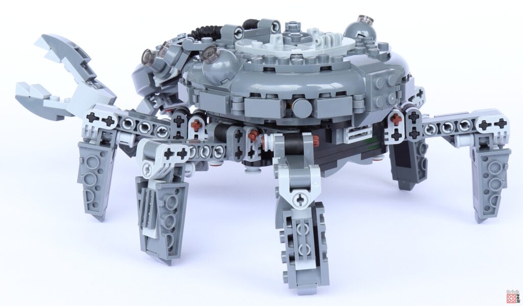 LEGO 75361 Spinnenpanzer, links-hinten | ©Brickzeit