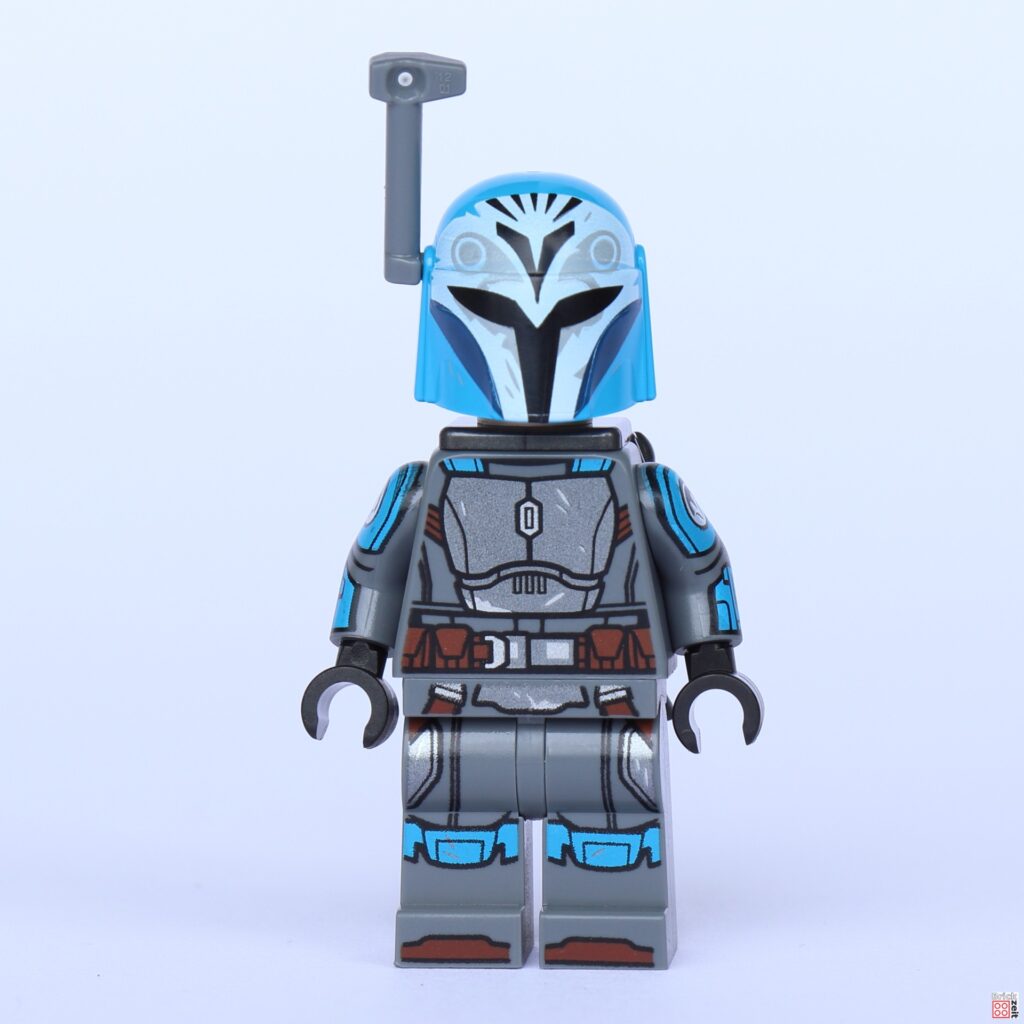 LEGO 75361 - Bo-Katan Kryze mit Helm, Vorderseite | ©Brickzeit