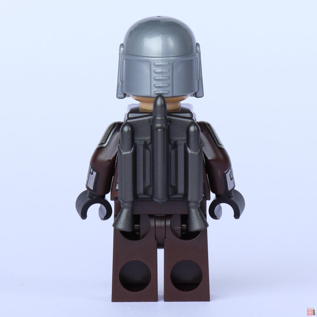 LEGO 75361 - The Mandalorian mit Helm, Rückseite | ©Brickzeit