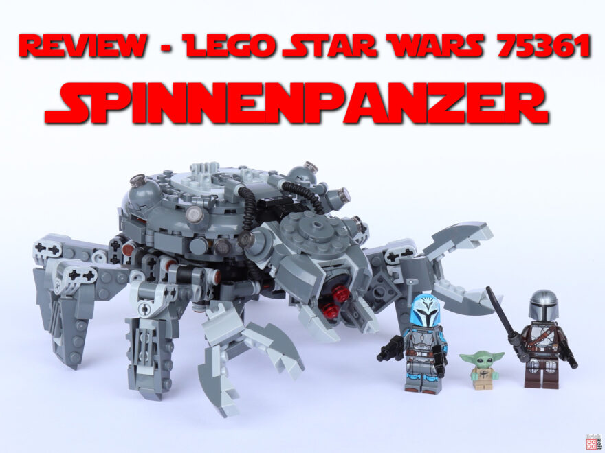 Review - LEGO Star Wars 75361 Spinnenpanzer | ©Brickzeit