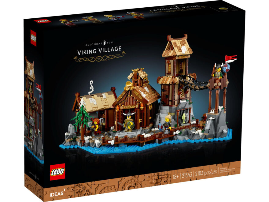 LEGO Ideas 21343 Wikingerdorf ab 1. Oktober 2023 verfügbar
