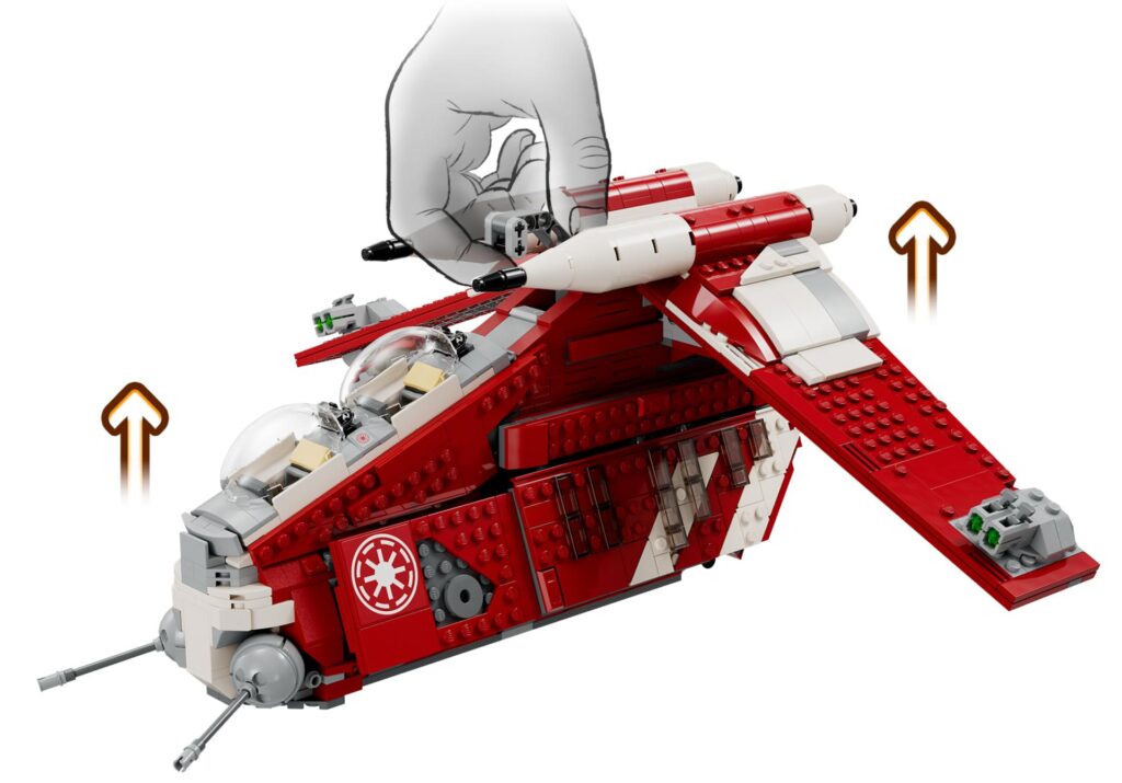 LEGO Star Wars 75354 Gunship der Coruscant-Wachen | ©LEGO Gruppe