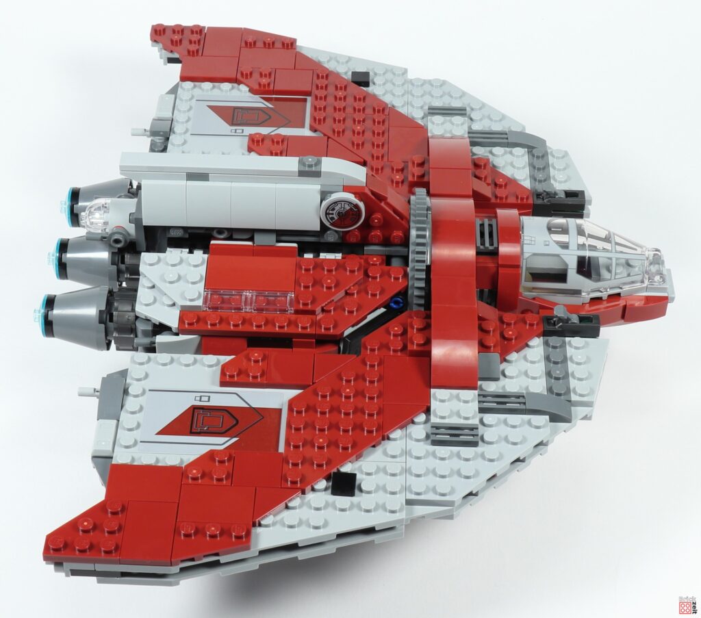 LEGO 75362 - Ahsokas Jedi Shuttle, rechte Seite | ©Brickzeit