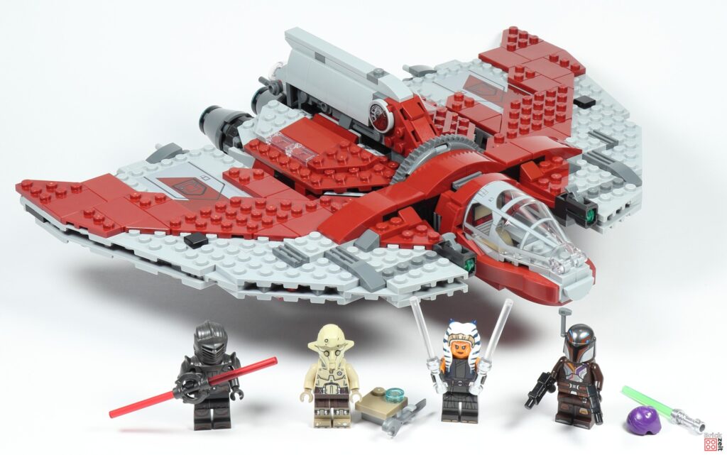 LEGO Star Wars 75362 Ahsoka Tanos T-6 Jedi-Shuttle mit Minifiguren | ©Brickzeit