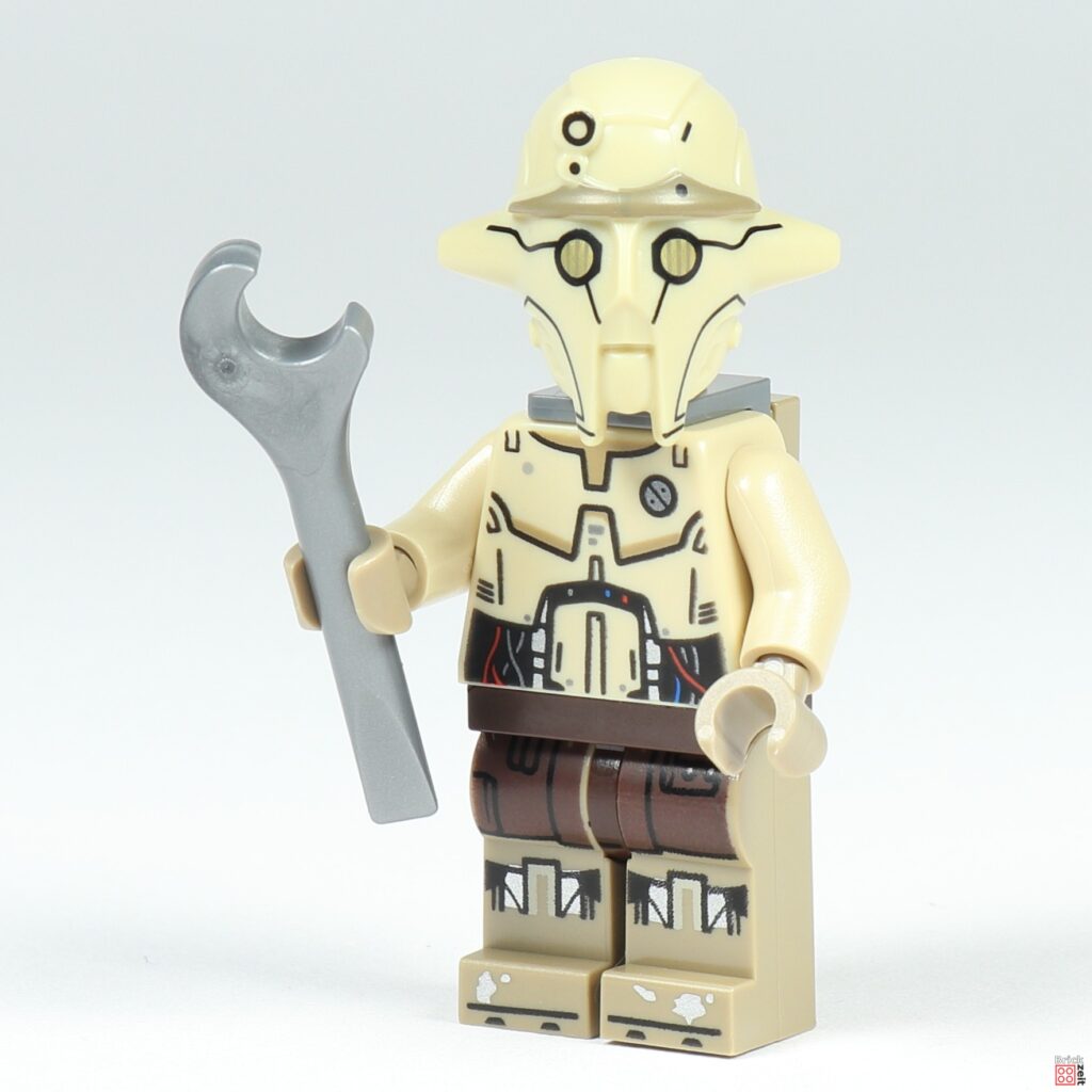 LEGO 75362 - Professor Huyang mit Werkzeug | ©Brickzeit