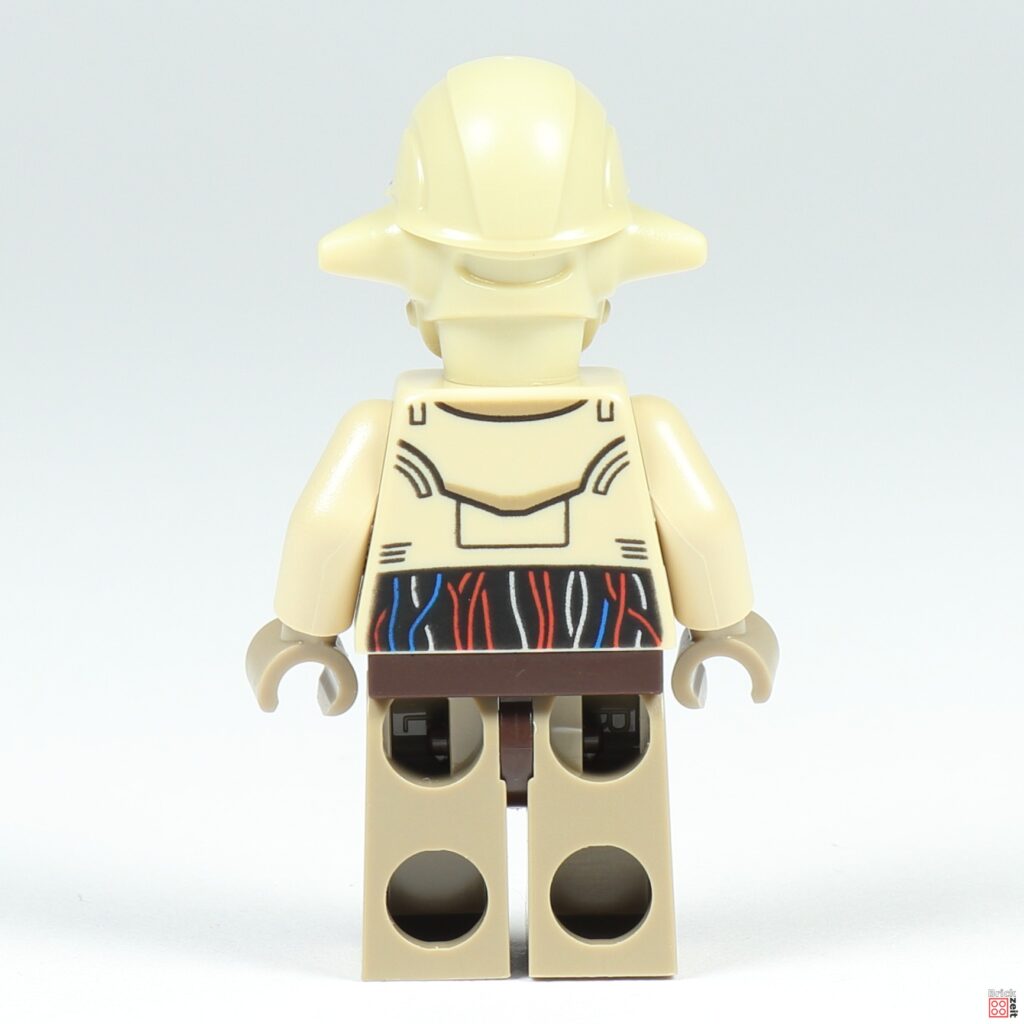 LEGO 75362 - Professor Huyang ohne Backpack, Rückseite | ©Brickzeit