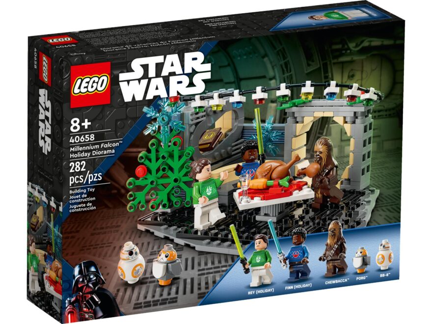 LEGO Star Wars 40658 Millennium Falcon - Weihnachtsdiorama | ©LEGO Gruppe