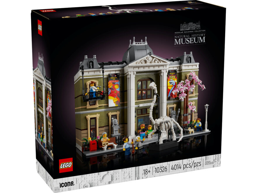 LEGO Icons 10326 Naturhistorisches Museum ab 1.12.2023 verfügbar