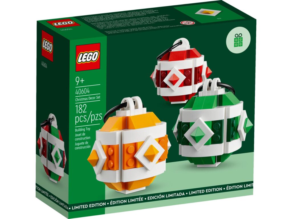 LEGO 40604 Christbaumkugel-Set | ©LEGO Gruppe