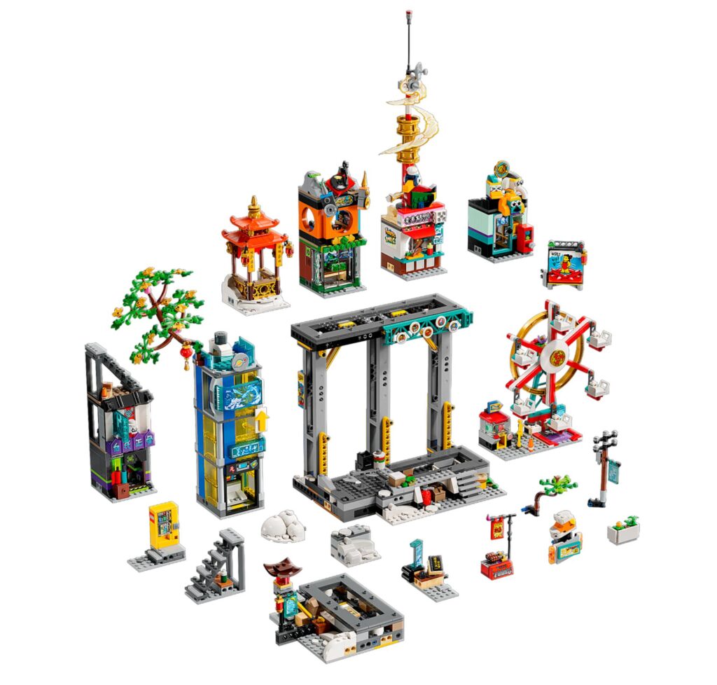 LEGO Monkie Kid 80054 5-jähriges Jubiläum von Megapolis City | ©LEGO Gruppe