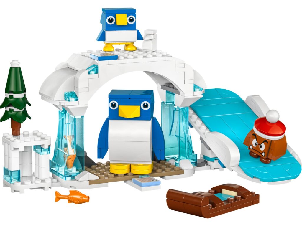 LEGO Super Mario 71430 Schneeabenteuer mit Familie Pinguin - Erweiterungsset | ©LEGO Gruppe