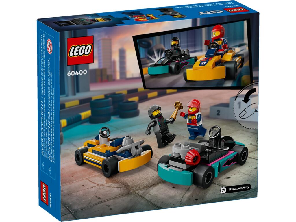 LEGO City 60400 Go-Karts mit Rennfahrern | ©LEGO Gruppe