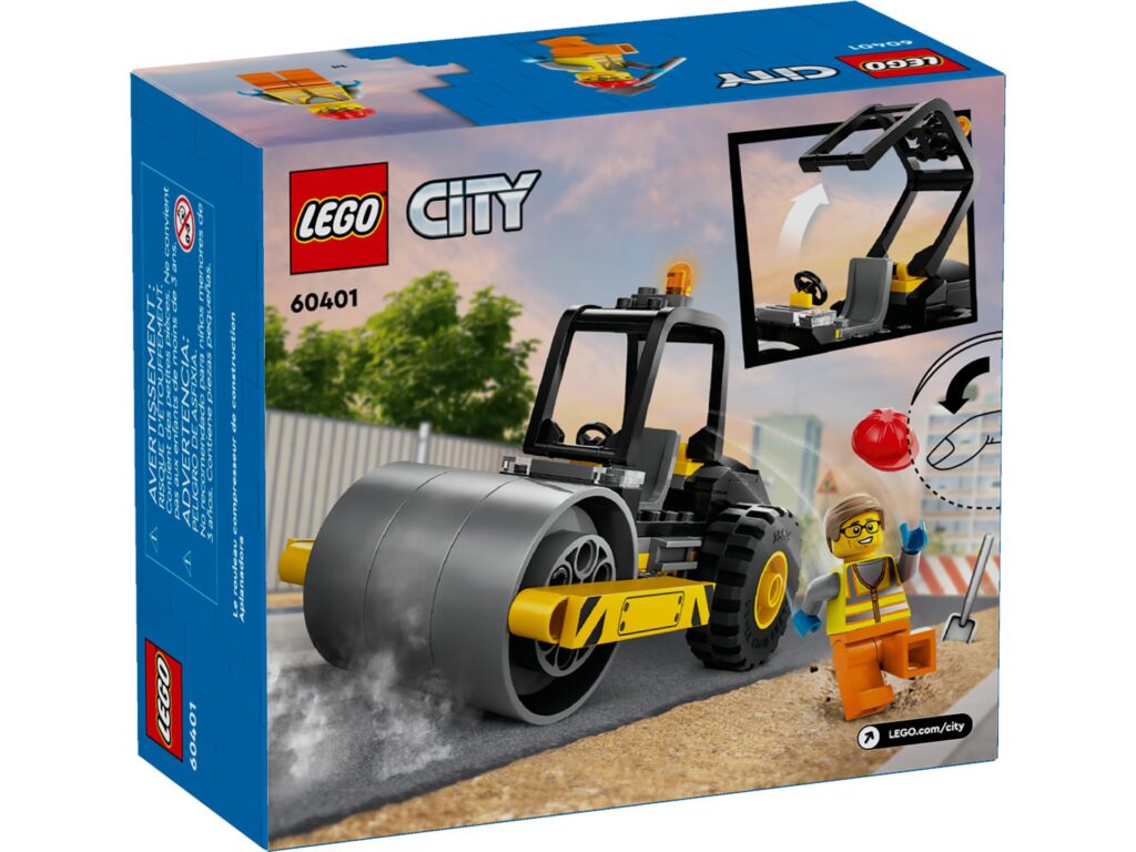 LEGO City 60401 Straßenwalze | ©LEGO Gruppe