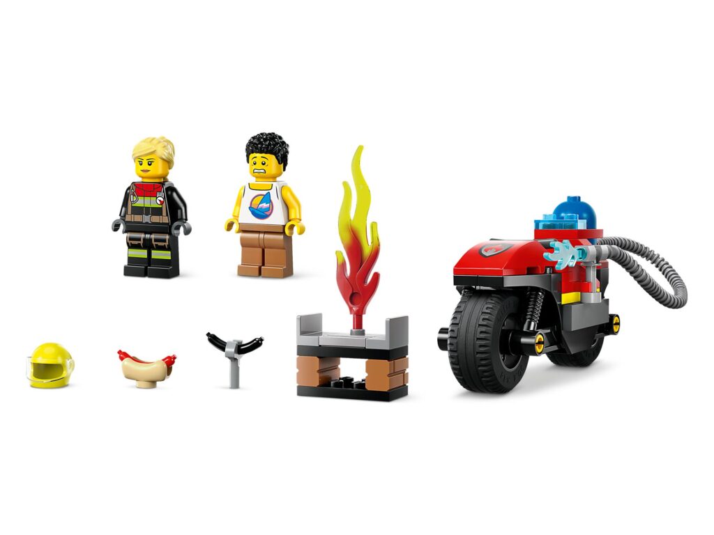 LEGO City 60410 Feuerwehrmotorrad | ©LEGO Gruppe