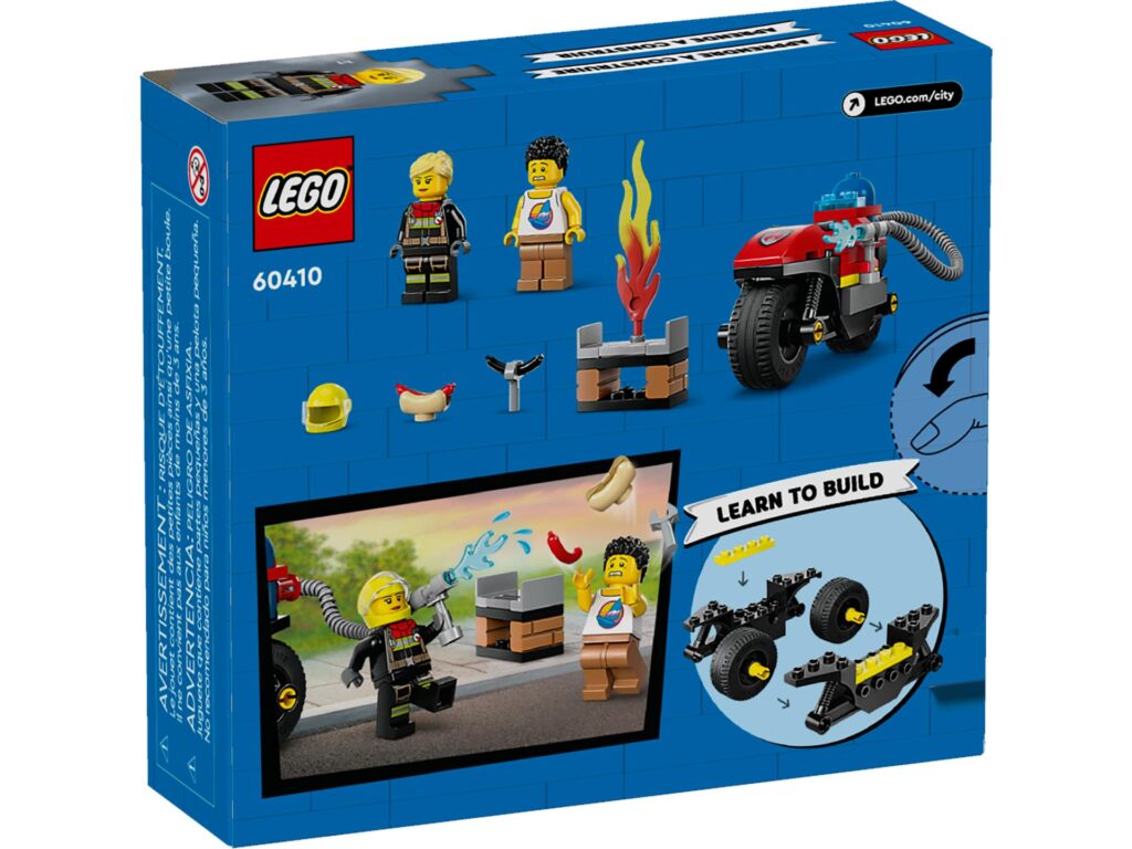 LEGO City 60410 Feuerwehrmotorrad | ©LEGO Gruppe