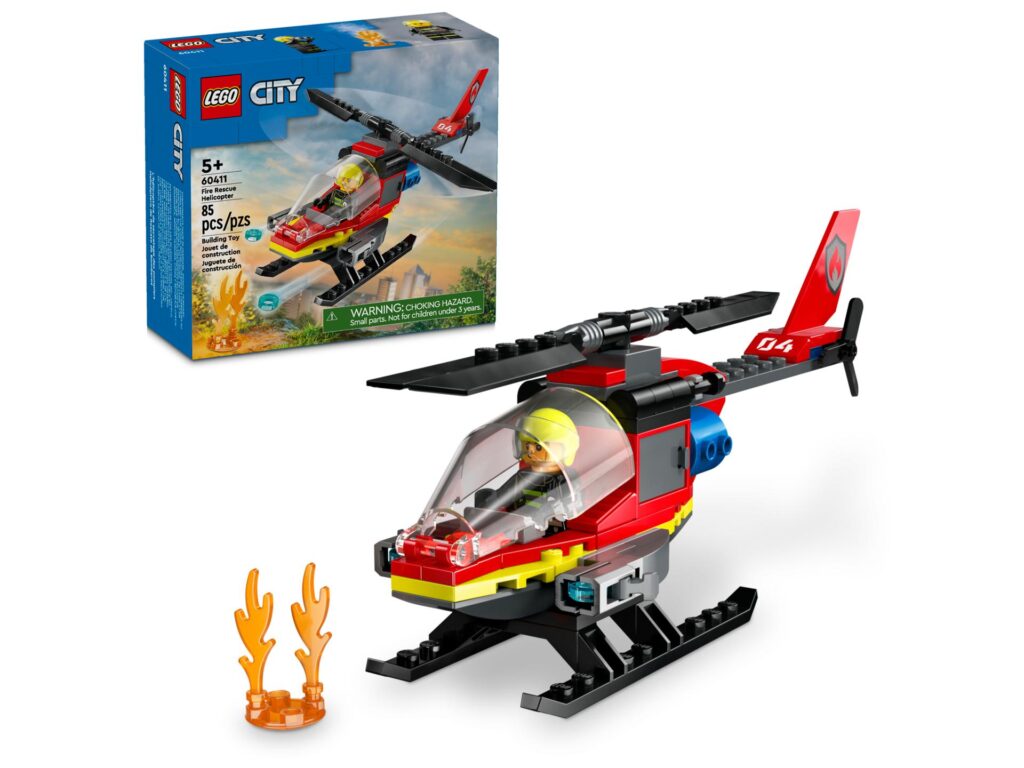 LEGO City 60411 Feuerwehrhubschrauber | ©LEGO Gruppe