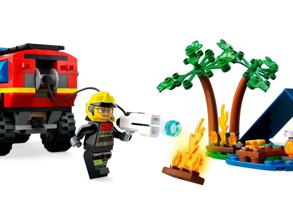 LEGO City 60412 Feuerwehrgeländewagen mit Rettungsboot | ©LEGO Gruppe